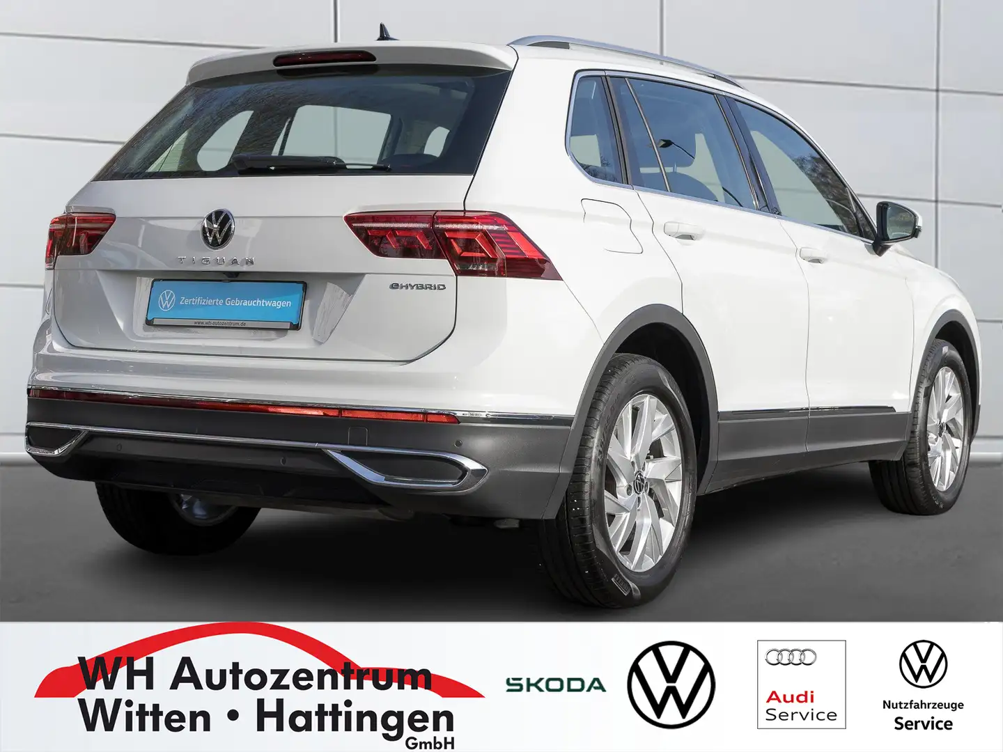 Volkswagen Tiguan 1.4 TSI DSG eHybrid Elegance PANORAMA NAVI AHK ... Weiß - 2