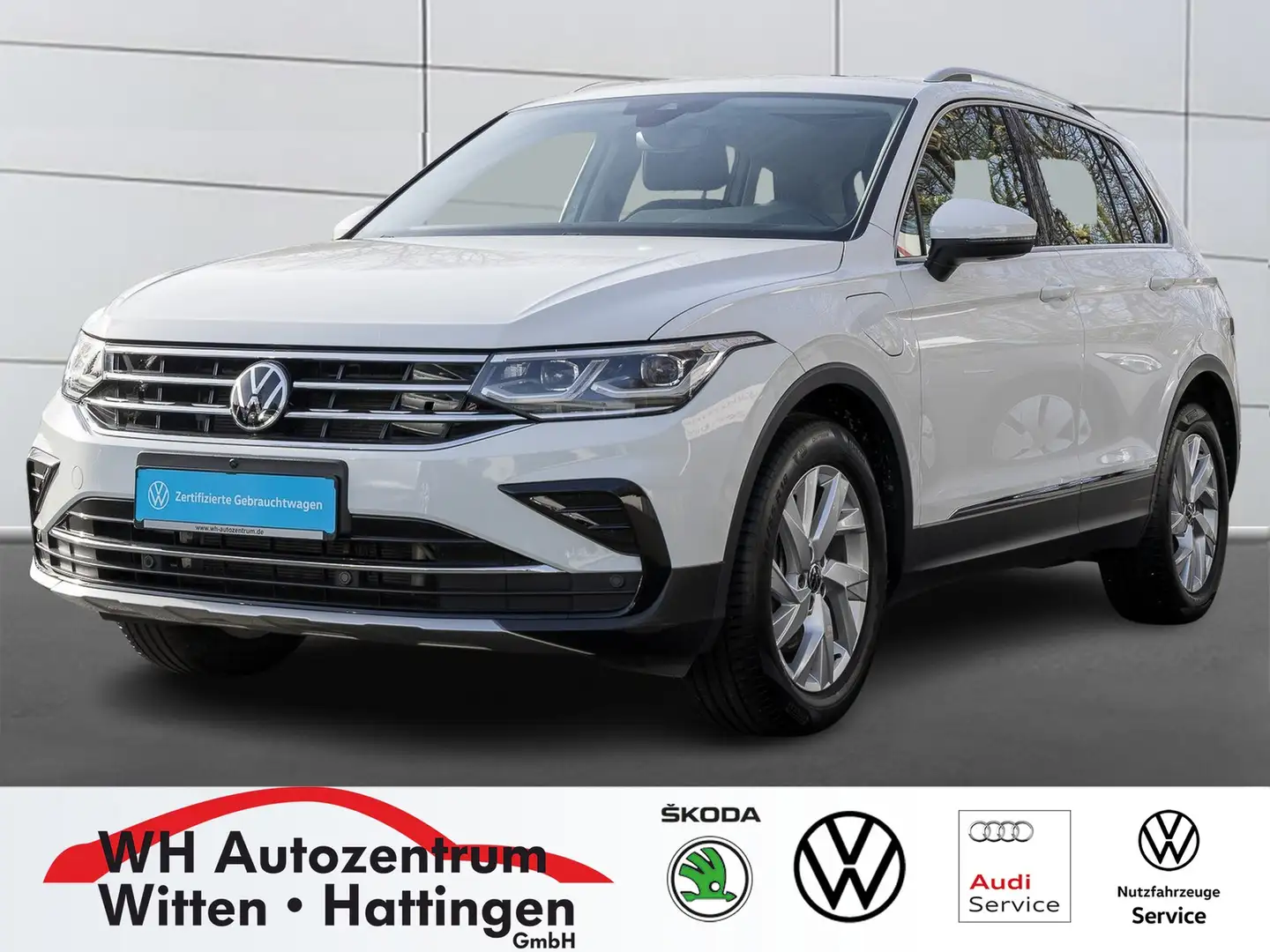 Volkswagen Tiguan 1.4 TSI DSG eHybrid Elegance PANORAMA NAVI AHK ... Weiß - 1