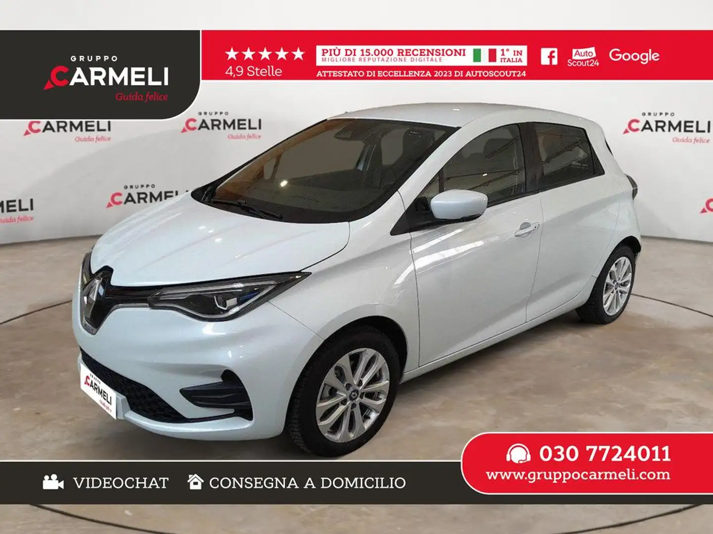 Renault ZOE Zen R135 Flex my20 Bianco - 1