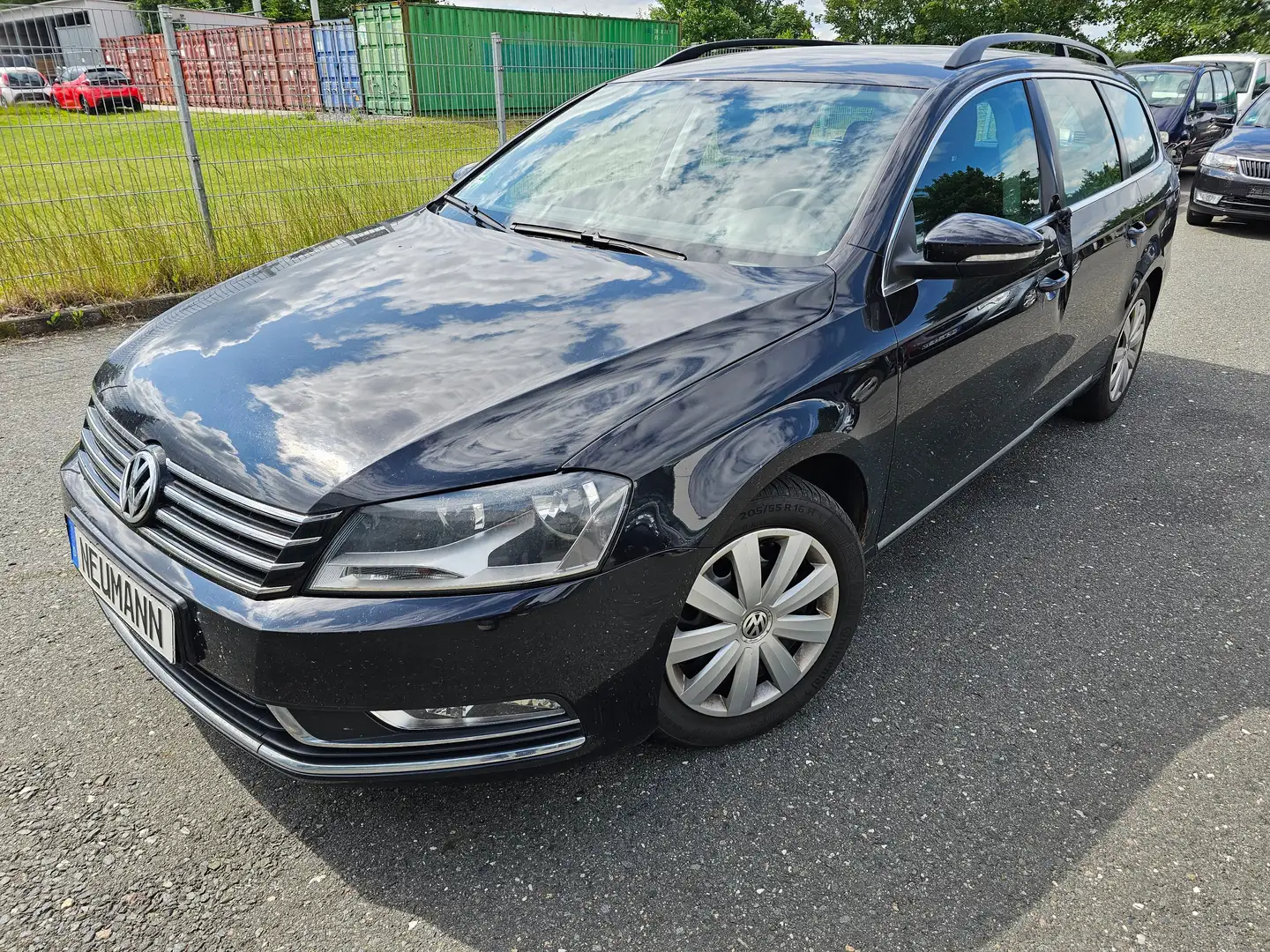 Volkswagen Passat Variant 2.0 Blue TDI Comfortline Klimaautomatik Shz HU7/26 Zwart - 1