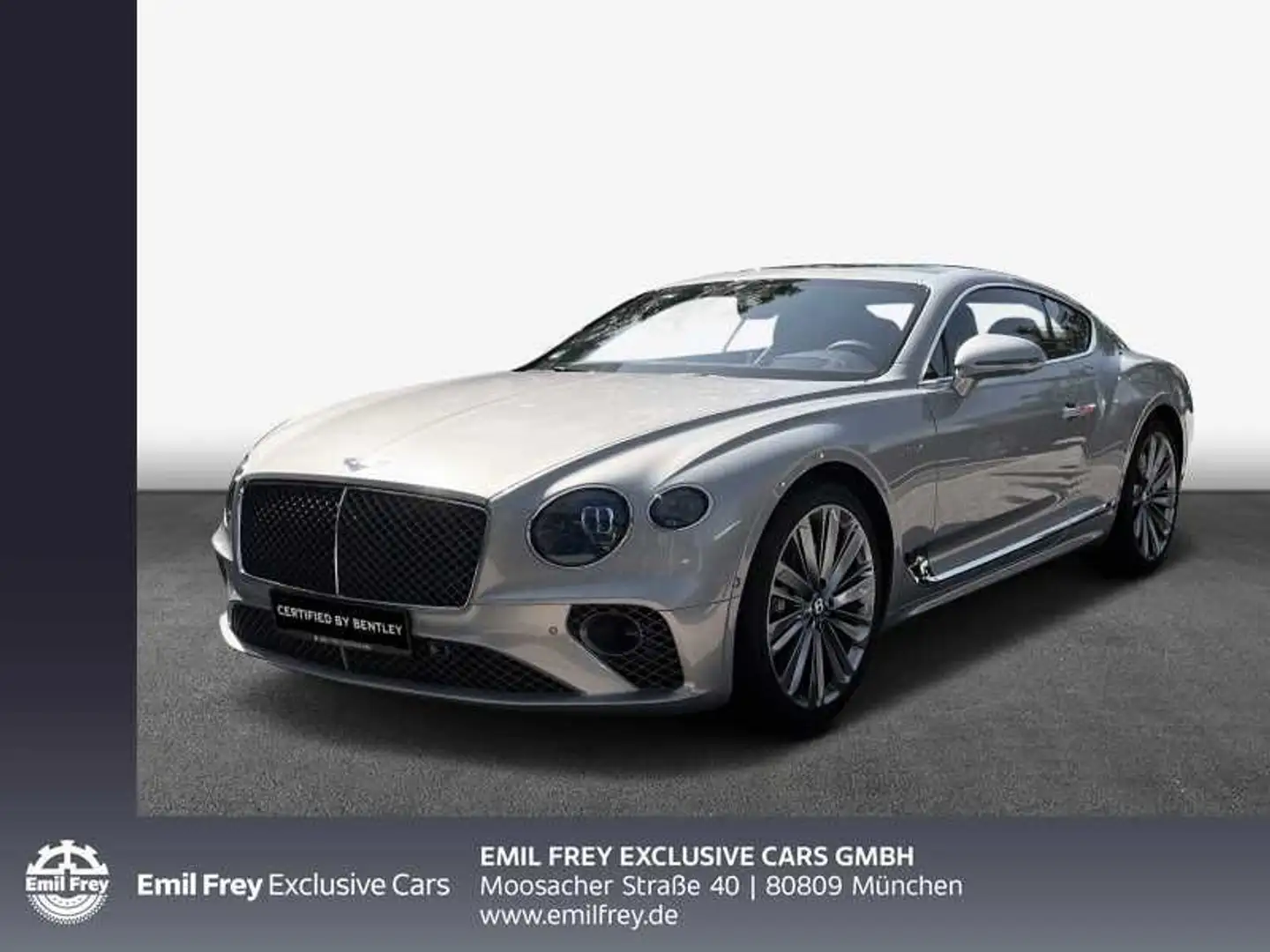 Bentley Continental GT New Continental GT W12 Speed Argent - 1