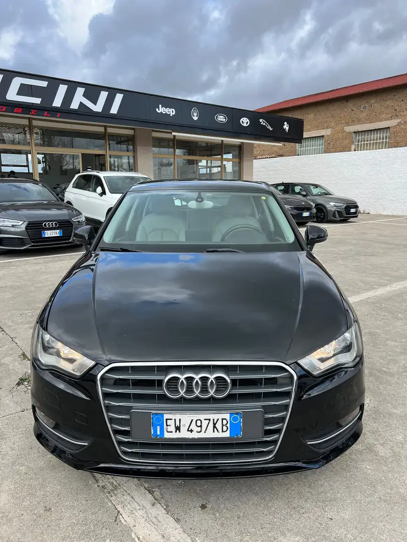 Audi A3 A3 Sportback 2.0 tdi Ambiente 150cv s-tronic E6 Schwarz - 2