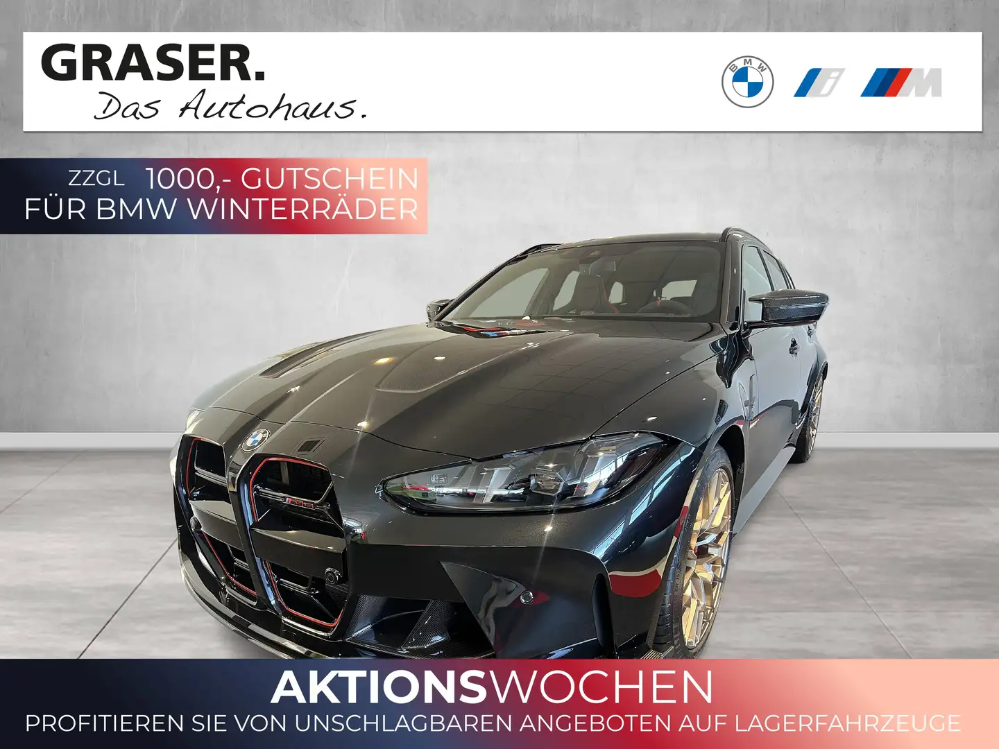 BMW M3 CS +++UPE: *156.610,01 €,--+++ Zwart - 1