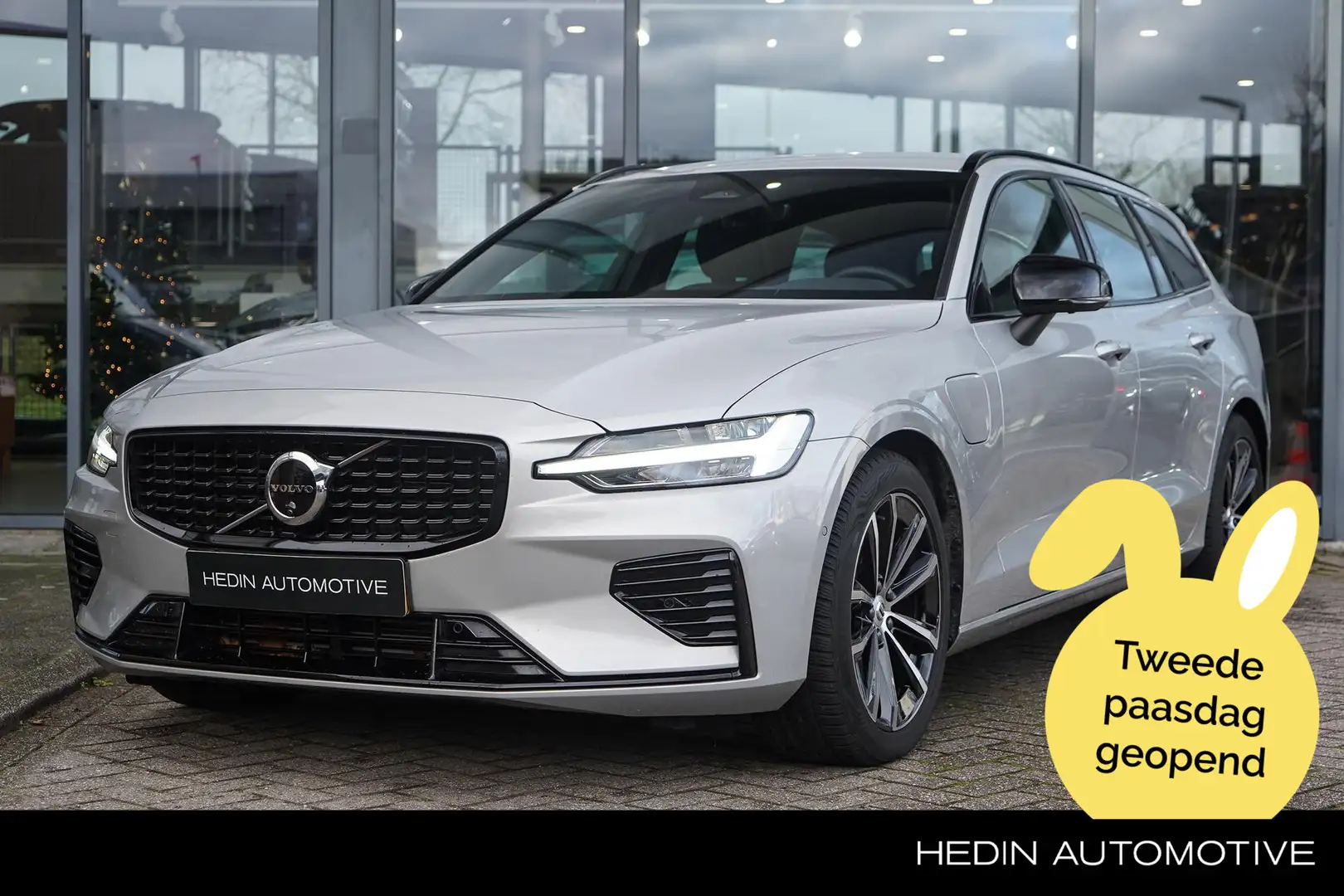 Volvo V60 2.0 T6 Plug-in hybrid AWD Plus Dark | 2.000 kg tre Grau - 1