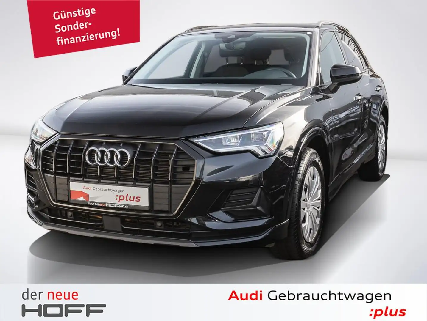 Audi Q3 advanced 35 TFSI Acc Kamera Navi LED Klima App Sh Zwart - 1
