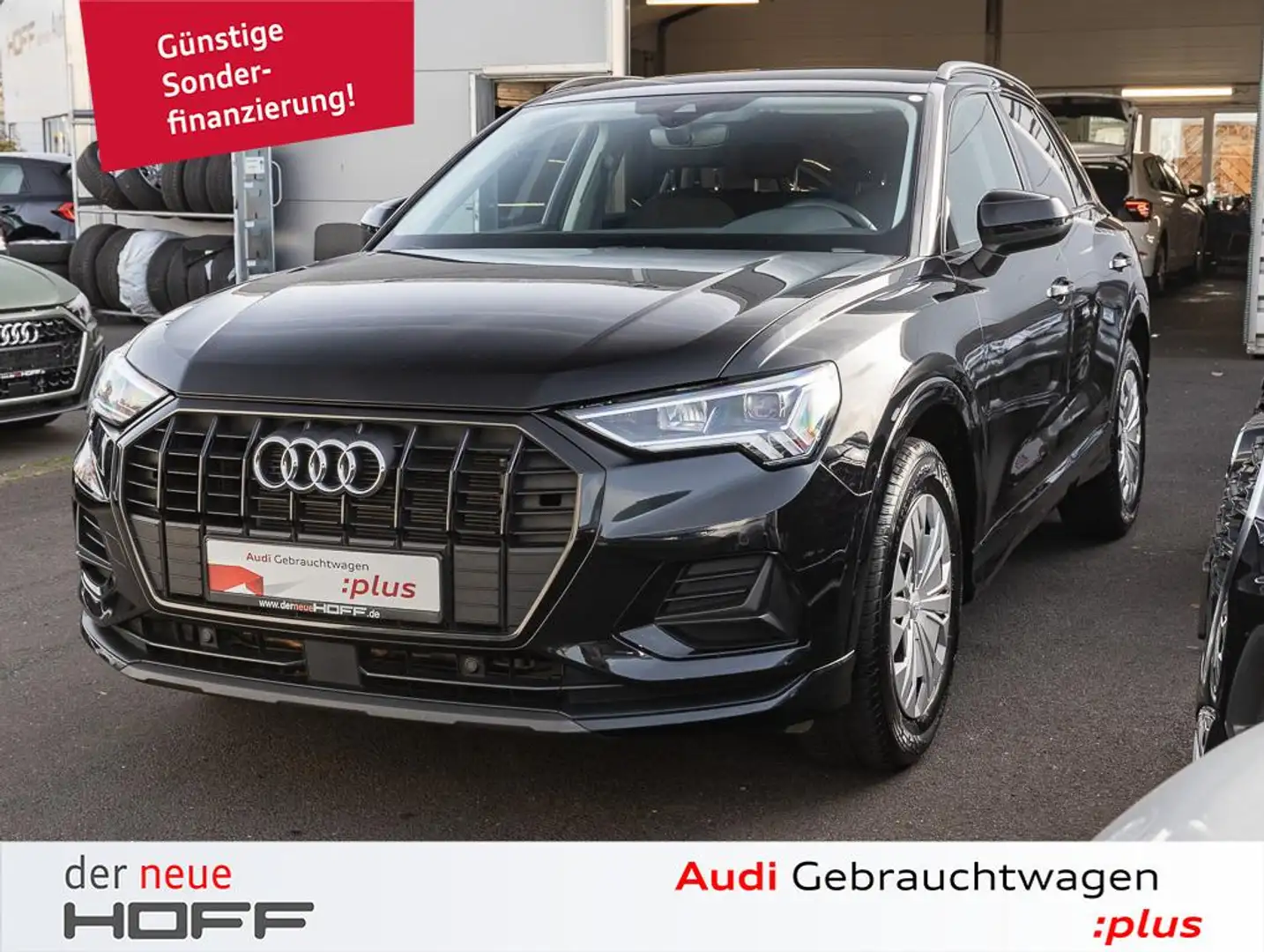 Audi Q3 advanced 35 TFSI Acc Kamera Navi LED Klima App Sh Schwarz - 1