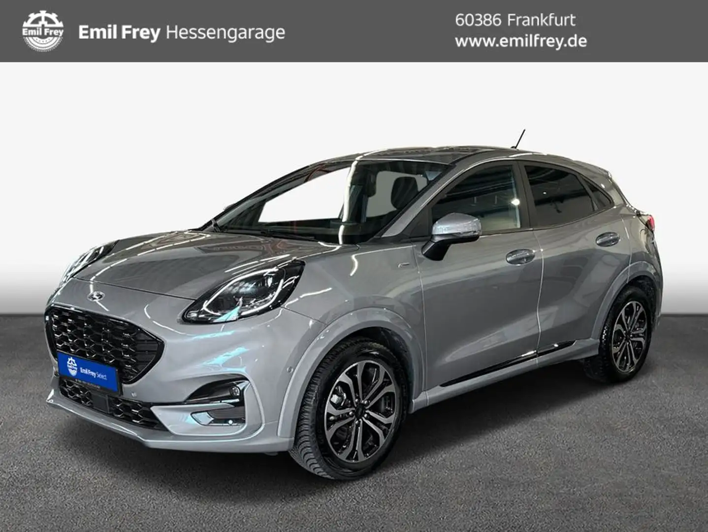Ford Puma 1.0 EcoBoost Hybrid Aut. ST-LINE Silber - 1
