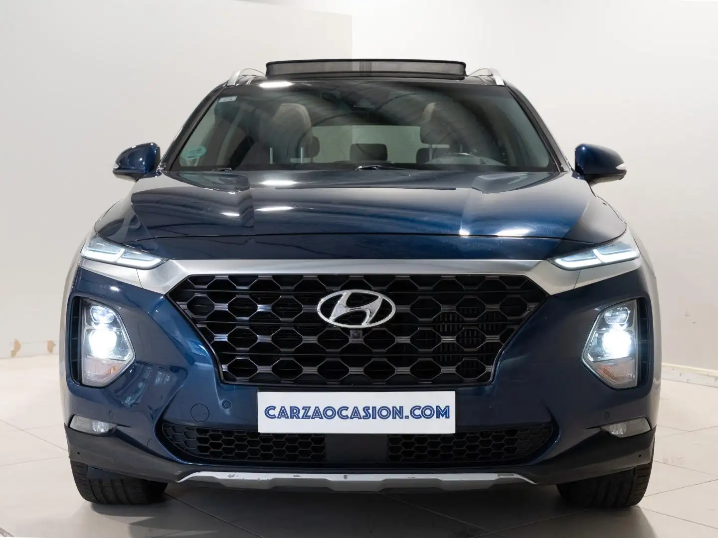 Hyundai SANTA FE 2.2CRDi 4x2 Tecno 7s Aut. Bleu - 2