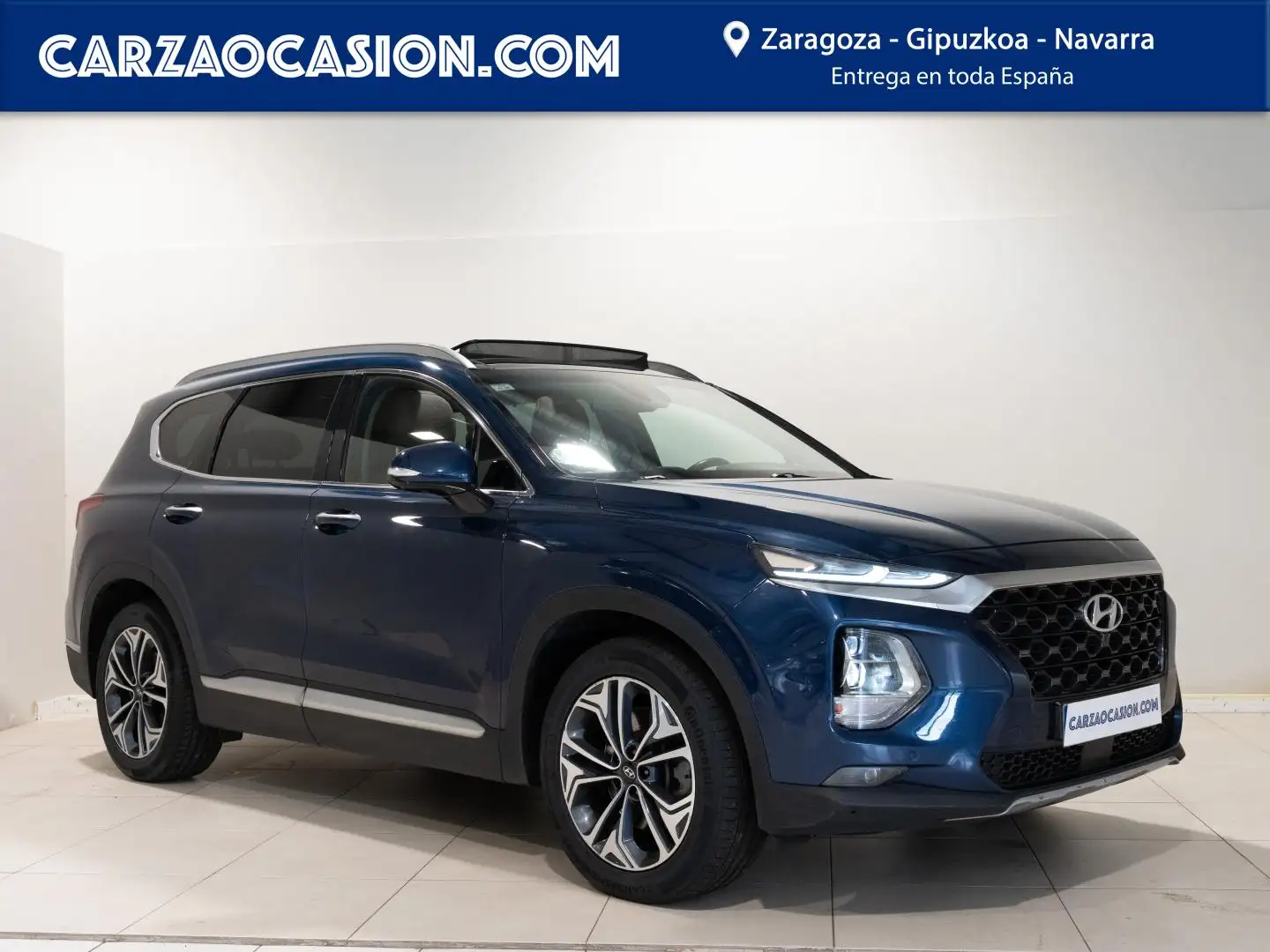 Hyundai SANTA FE 2.2CRDi 4x2 Tecno 7s Aut. Bleu - 1