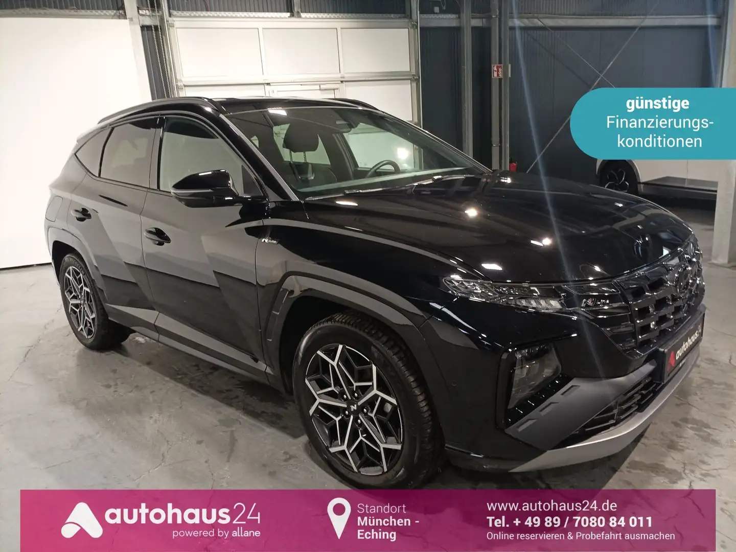 Hyundai TUCSON 1.6 T-GDI  N Line Plug-In Hybrid 4WD Negro - 1