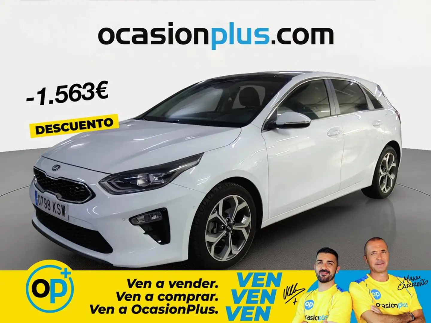 Kia Ceed / cee'd 1.4 T-GDI Launch Edition DCT Blanco - 1