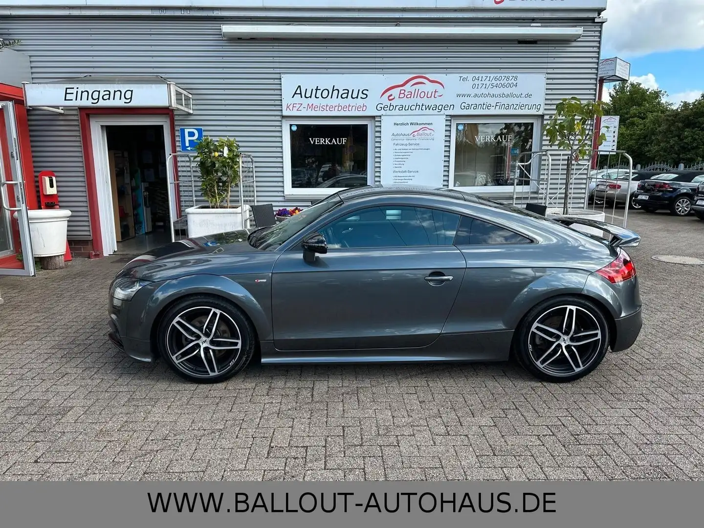 Audi TT 2.0 TDI Coupe quattro*2.HAND*KLIMA*BOSE*TEMPO Grau - 1