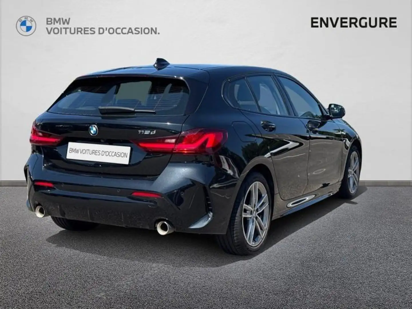 BMW 118 118dA 150ch Edition M Design 8cv Noir - 2