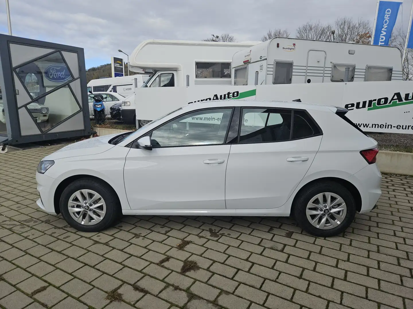 Skoda Fabia Selection 1.0 TSI LED 5 Jahre Garantie Blanc - 2