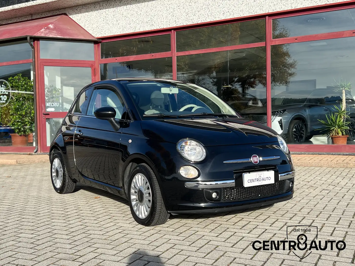 Fiat 500 1.3 mjt 16v Lounge 95cv Nero - 1