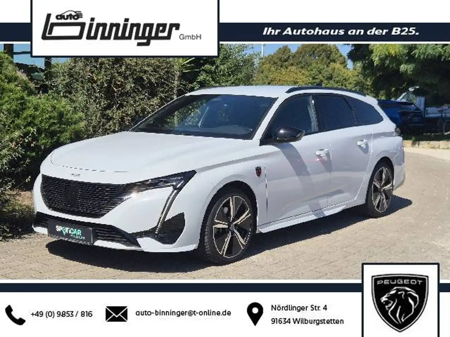 Peugeot 308 SW GT PureTech130 EAT8 - Surrounding+Premium Paket Weiß - 1
