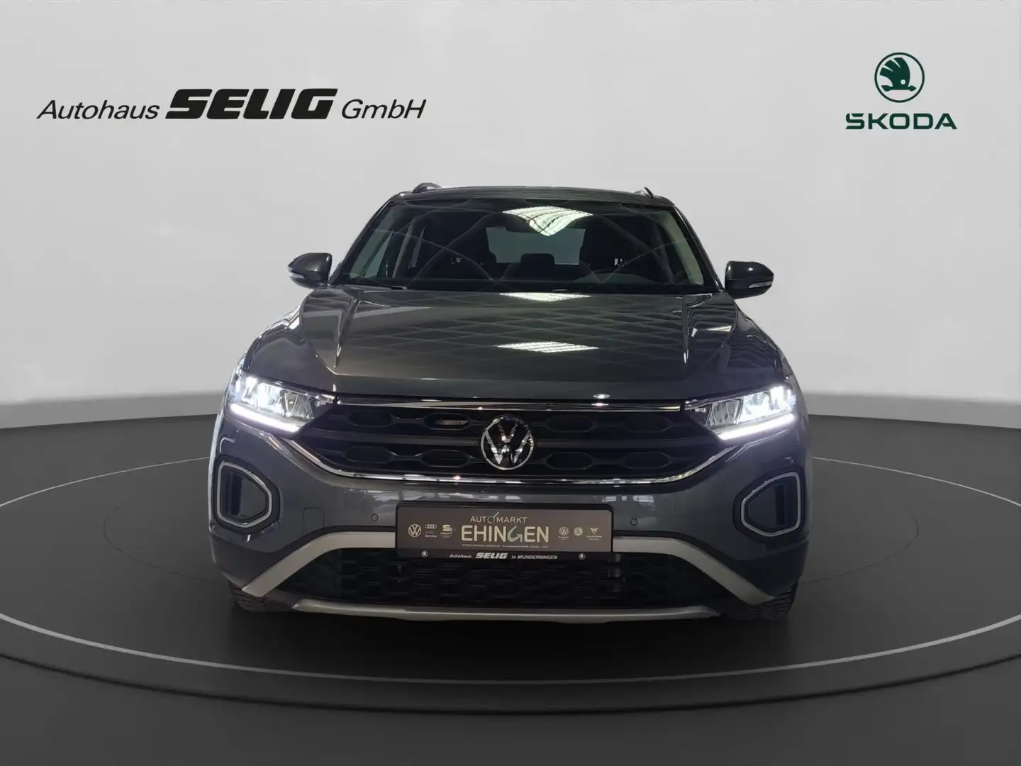 Volkswagen T-Roc Life 1.0 TSI 110 PS, Rü-Kam,WP,Klimaanlage Grijs - 2