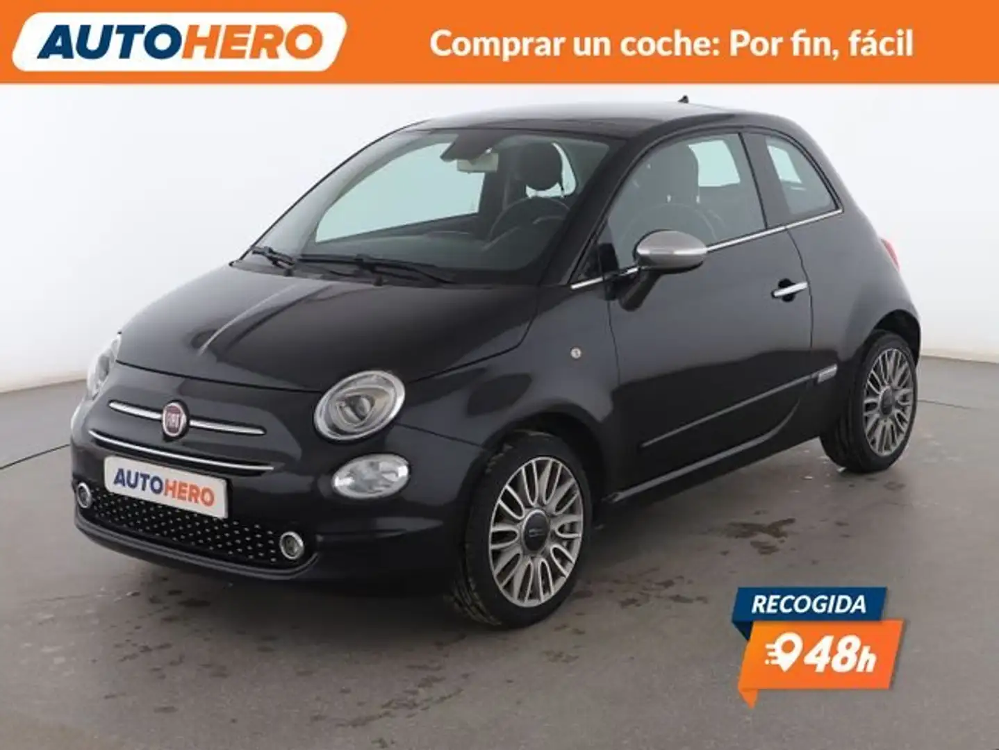 Fiat 500 1.2 Lounge Noir - 1
