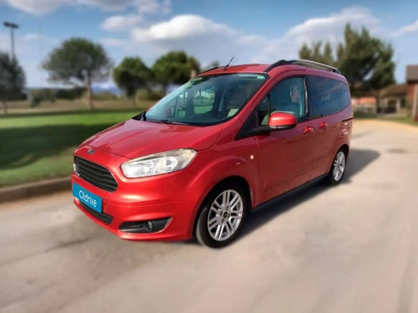 Ford Tourneo Connect 1.0 EcoBoost 100cv Titanium Rojo - 2