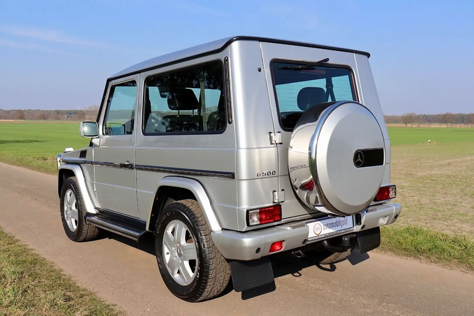 Mercedes-Benz G 500 kurz - 3 trg. 2.Hand, 39.950km, Original Silber - 2