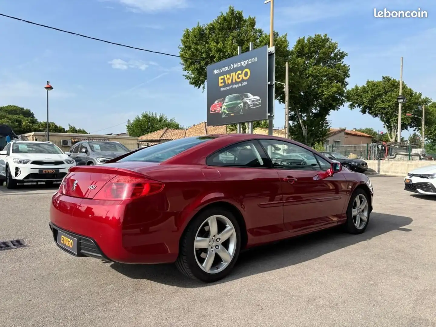 Peugeot 407 COUPE 3.0 210 FELINE BVA Rouge - 2
