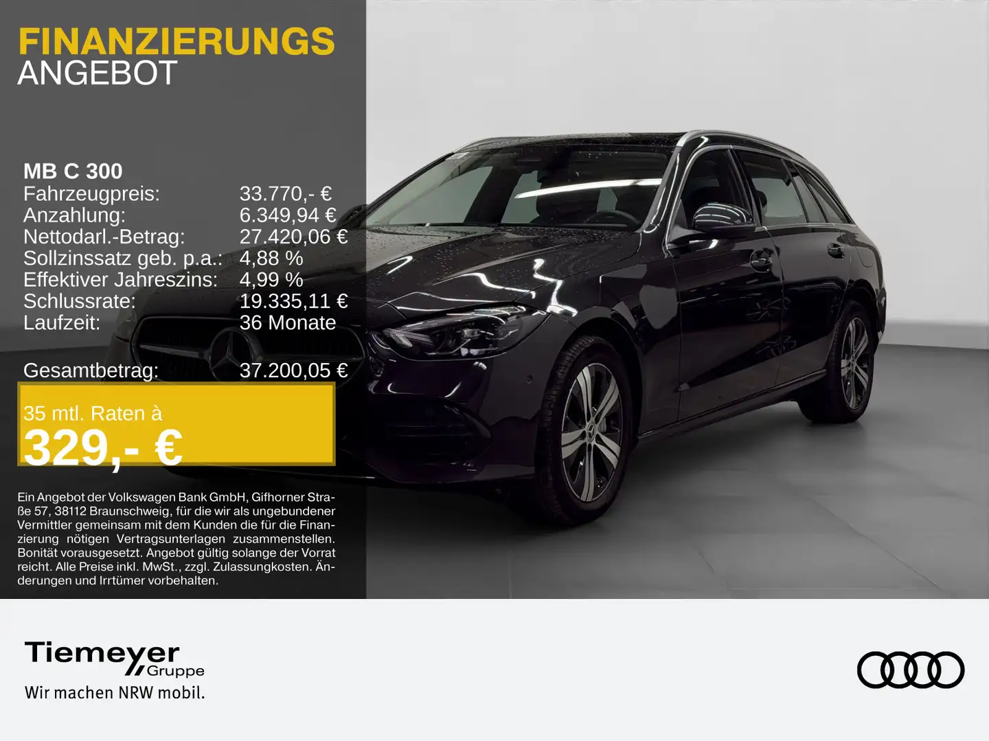 Mercedes-Benz C 300 e T AVANTGARDE PANO AHK KAMERA SOUNDSYS Grau - 1