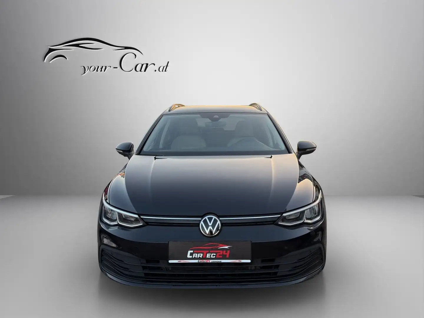 Volkswagen Golf Variant 1,0 eTSI Life DSG *1. Besitz, ACC, SHA, TWA, LED* Schwarz - 2
