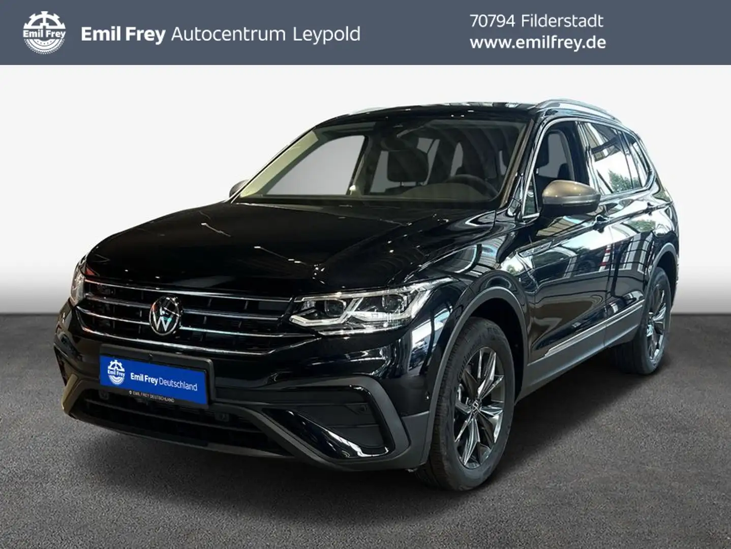 Volkswagen Tiguan Allspace 2.0 TSI 4Motion DSG Navi IQ Light Schwarz - 1