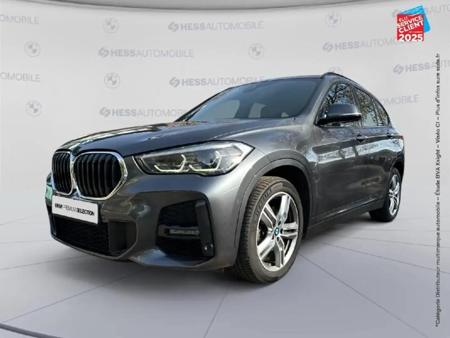 BMW X1 sDrive18iA 140ch M Sport DKG7 Gris - 1