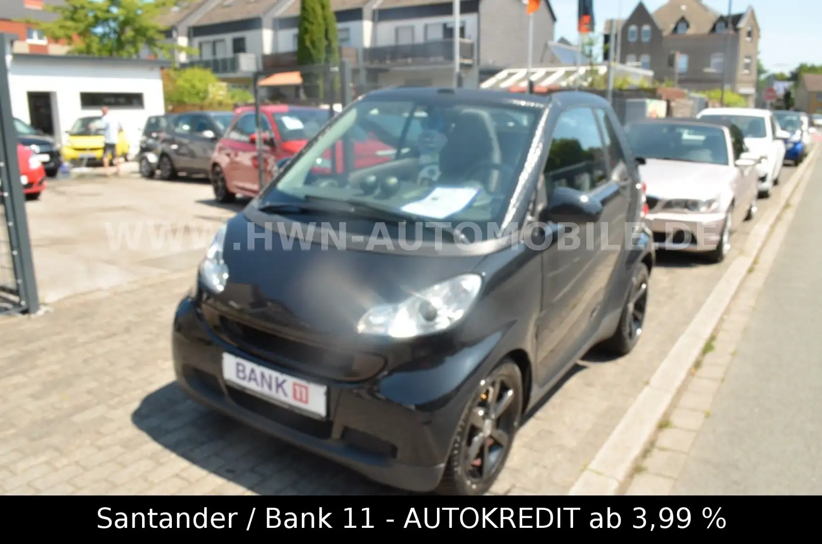 smart forTwo Cabrio Passion 62 kW*AUTOM.*KLIMA*SITZH* Noir - 1