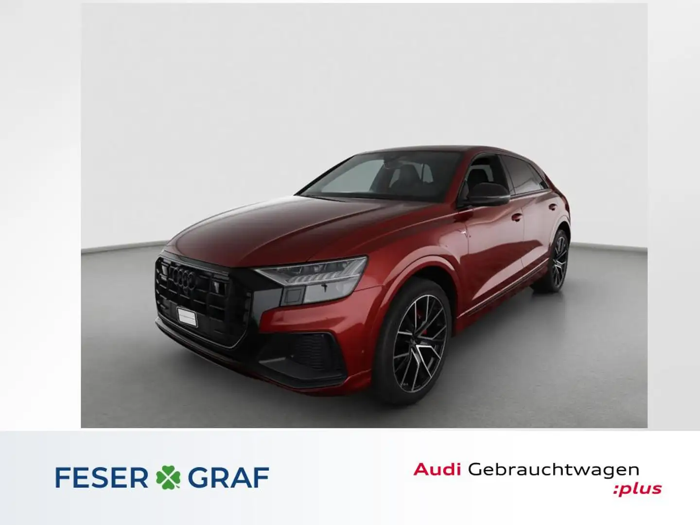 Audi Q8 50 TDI - S LINE - competition plus - PANORAMA Rot - 1