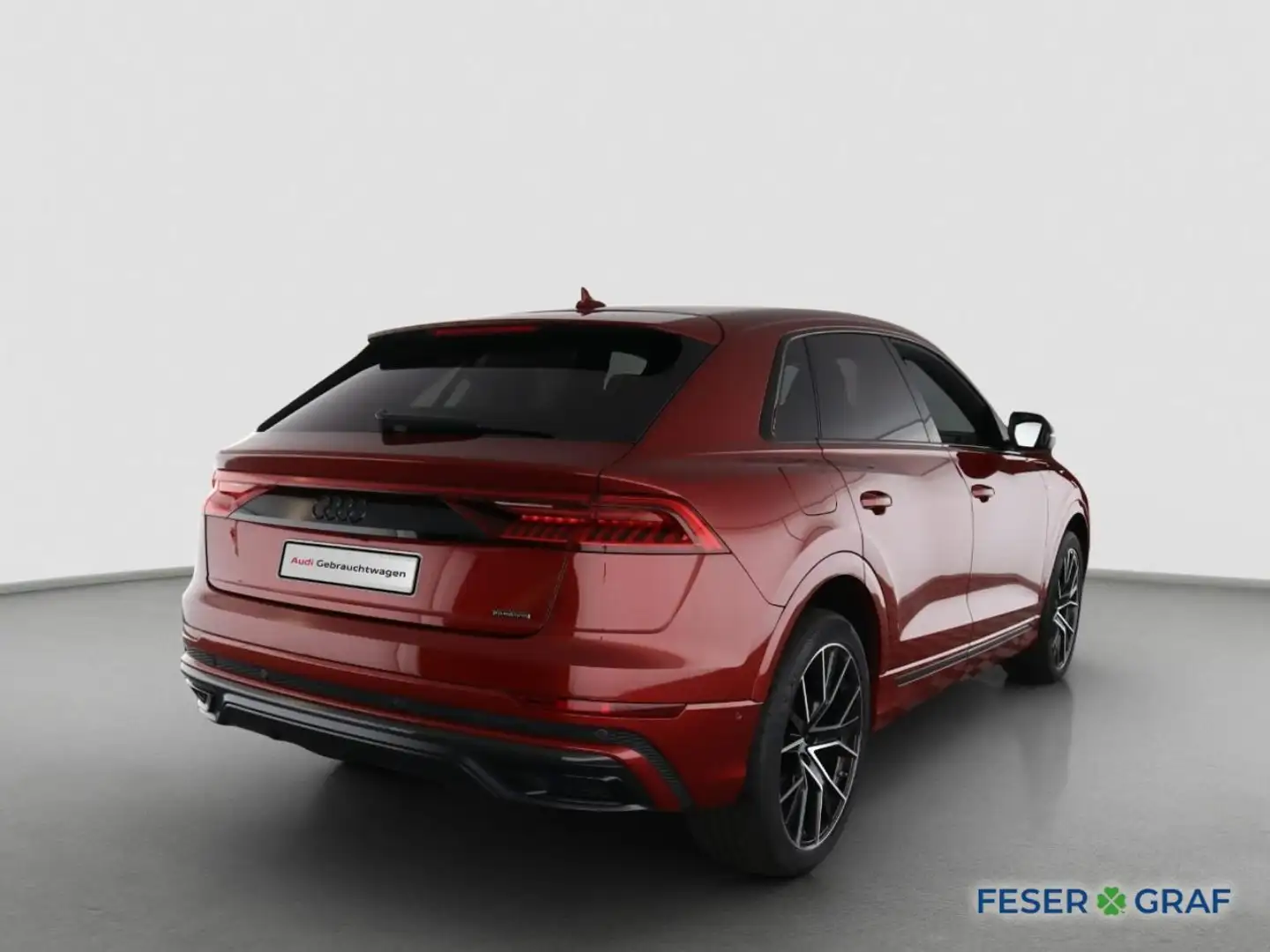Audi Q8 50 TDI - S LINE - competition plus - PANORAMA Rot - 2