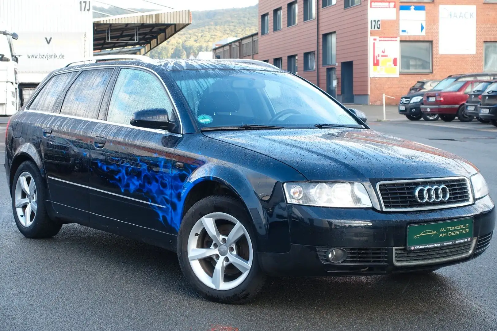 Audi A4 1.8 TURBO*Avant*AUTOMATIK*AHK*SHZ*LPG-GASANLA Blau - 1