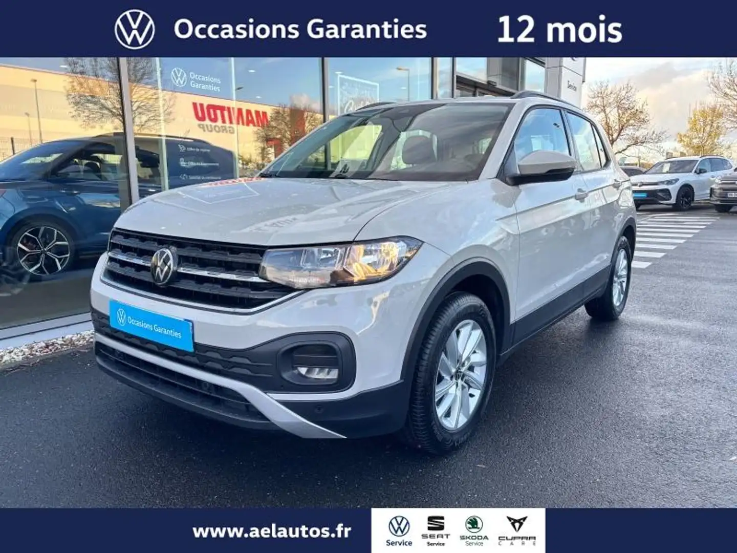 Volkswagen T-Cross 1.0 TSI 110ch Life Tech DSG7 Gris - 1