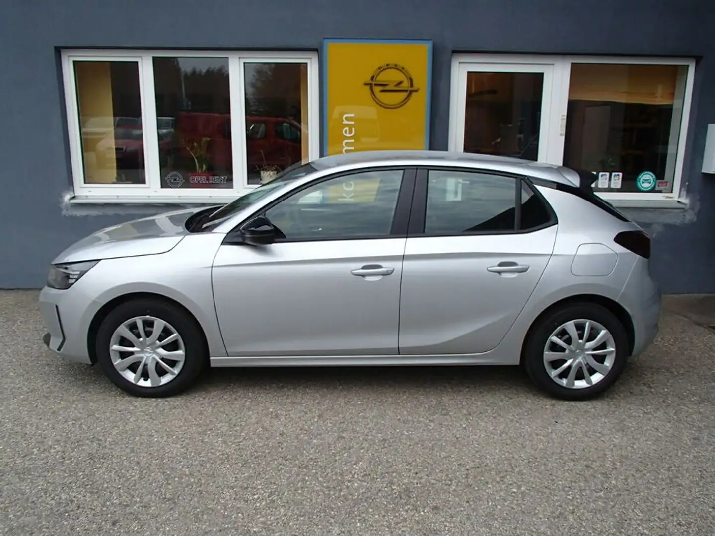 Opel Corsa 1,2 Euro 6.4, Tageszulassung Silber - 1