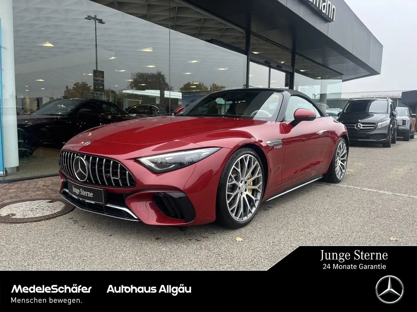 Mercedes-Benz SL 63 AMG SL 63 AMG 4M+ 21" Massage NAPPA VA-Lift Sitzklima Rouge - 1