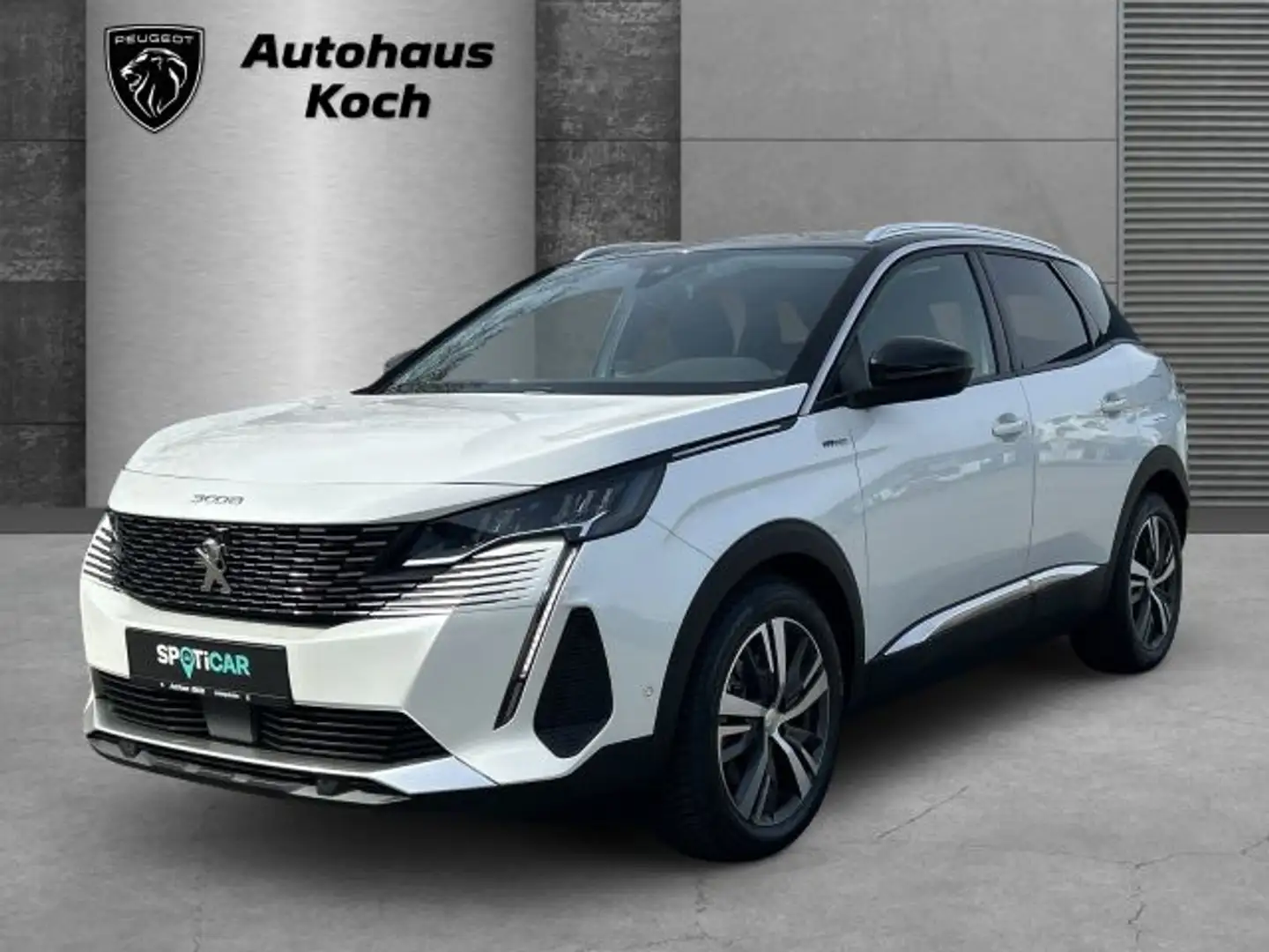Peugeot 3008 Allure Pack Hybrid 225 e-EAT8 Blanc - 1
