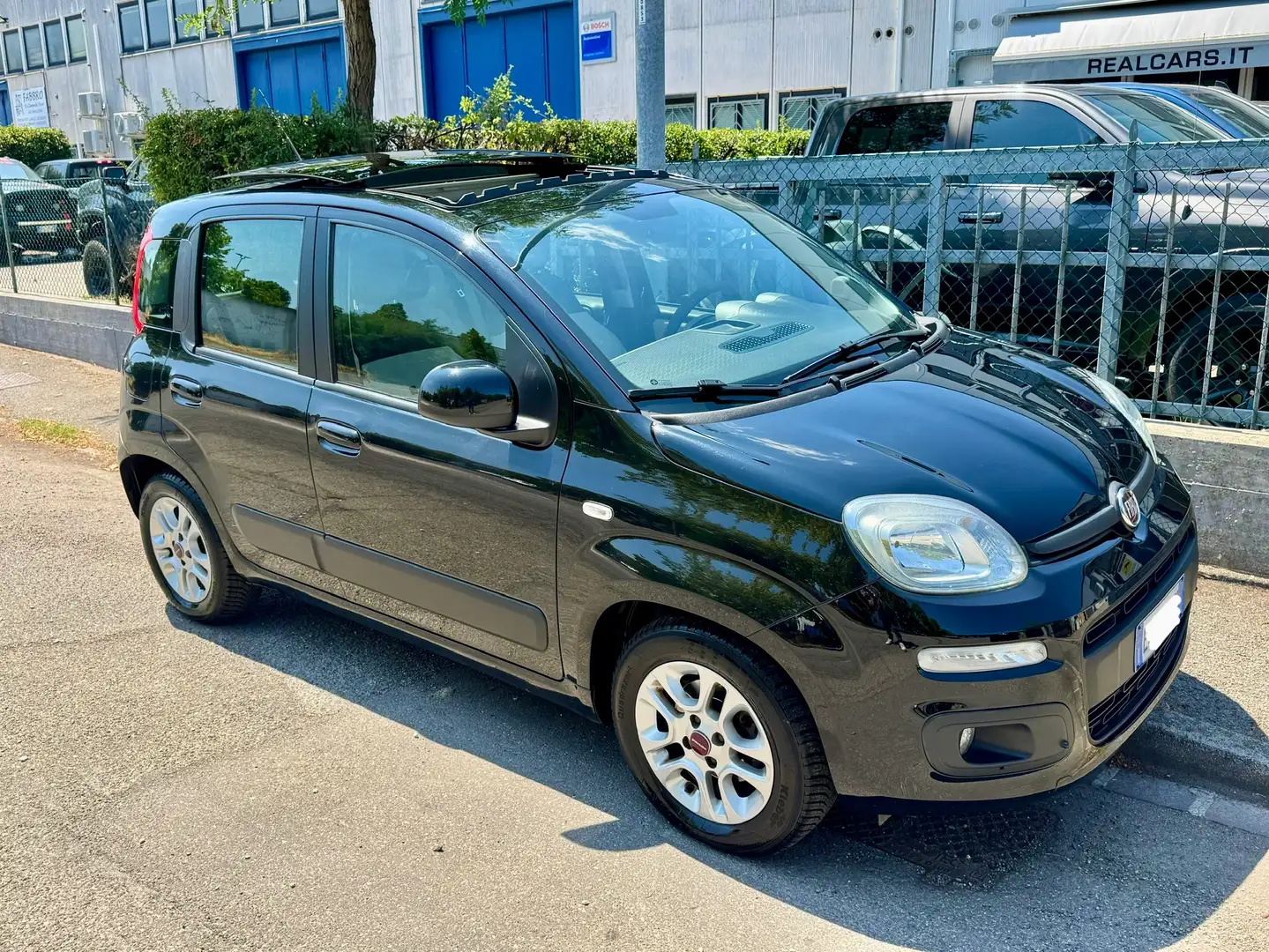 Fiat Panda Lounge + TETTO APRIBILE !! Nero - 1