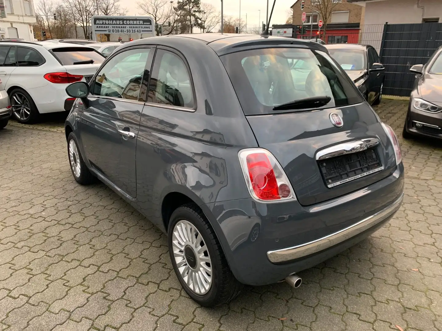 Fiat 500 1.2 Panoramadach Grigio - 2