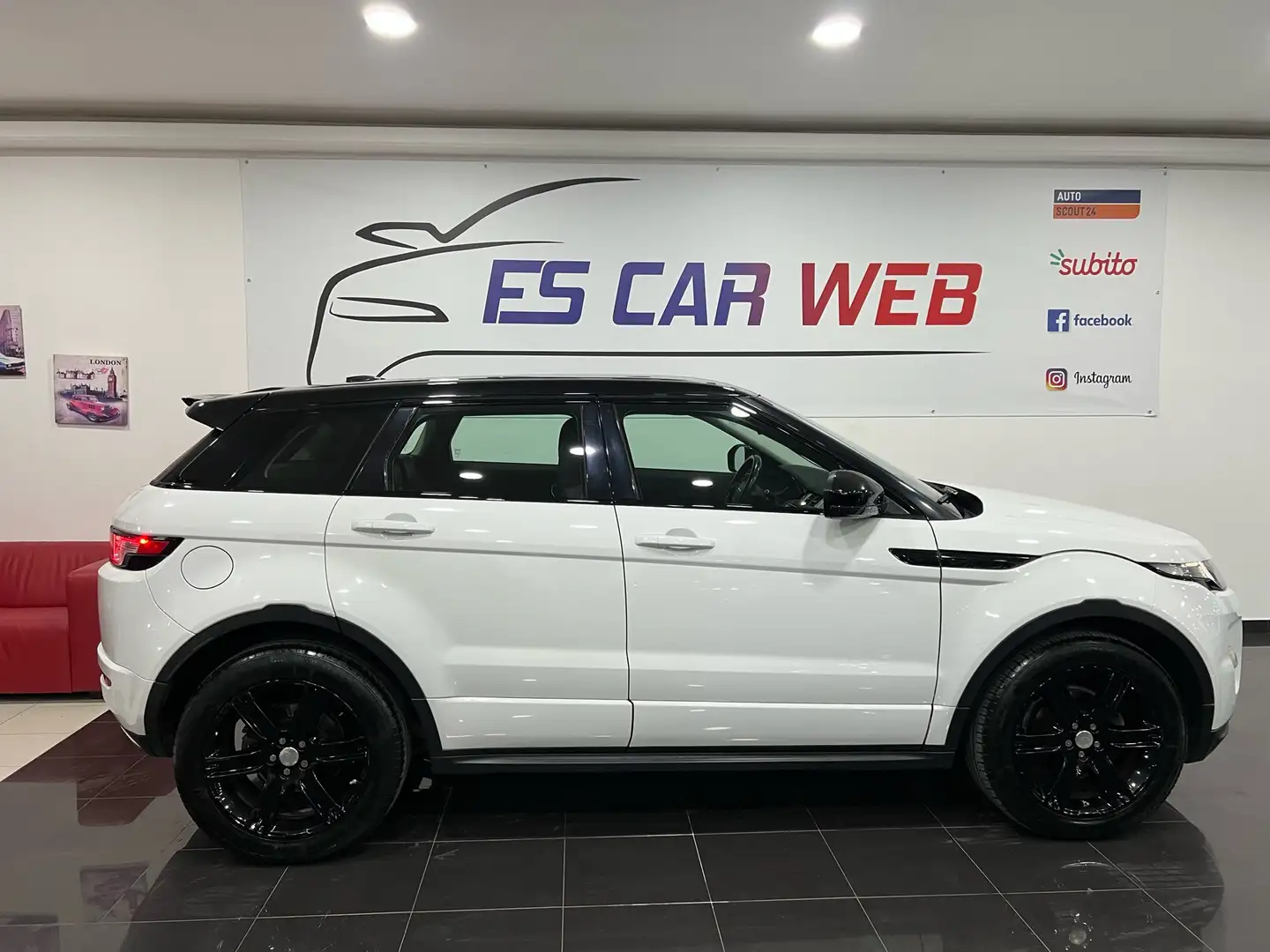 Land Rover Range Rover Evoque 2.2 sd4 Dynamic 190cv auto 9m Blanco - 2