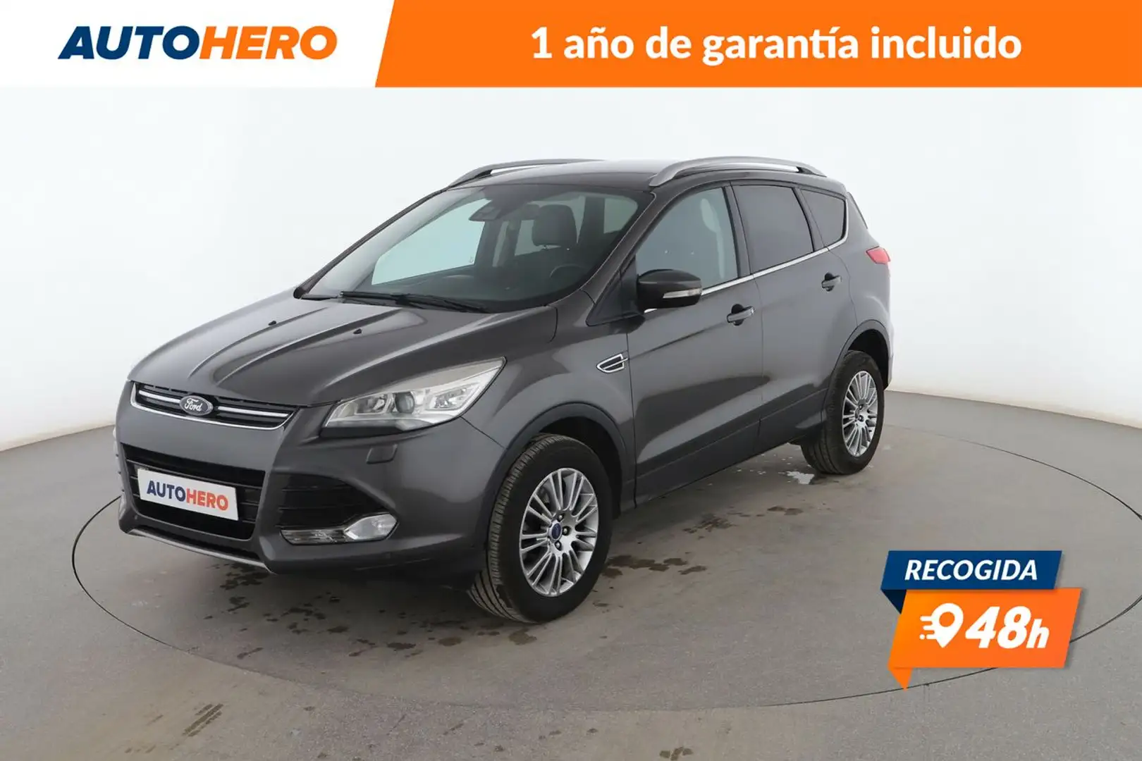 Ford Kuga 2.0 TDCi Titanium Gris - 1