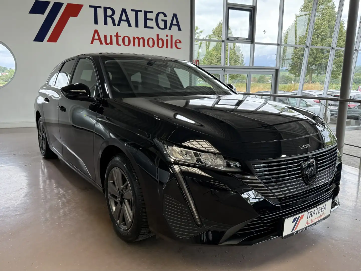 Peugeot 308 SW Hybrid 145 e-DSC6 Allure AHK 360° TW ACC Noir - 1