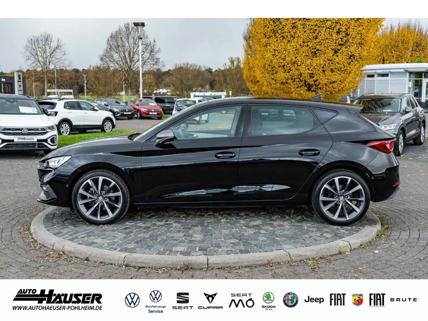 SEAT Leon FR 2.0 TDI EL. SITZE MEMORY NAVI KAMERA PARK Schwarz - 2
