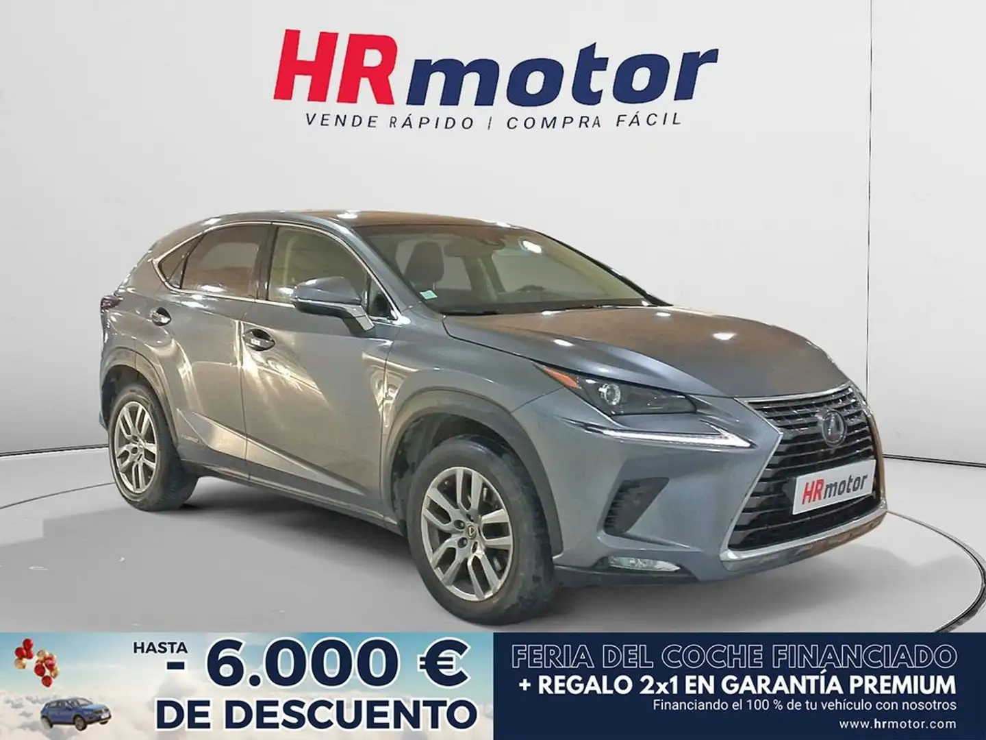 Lexus NX 300 300h Executive 4WD Gris - 1