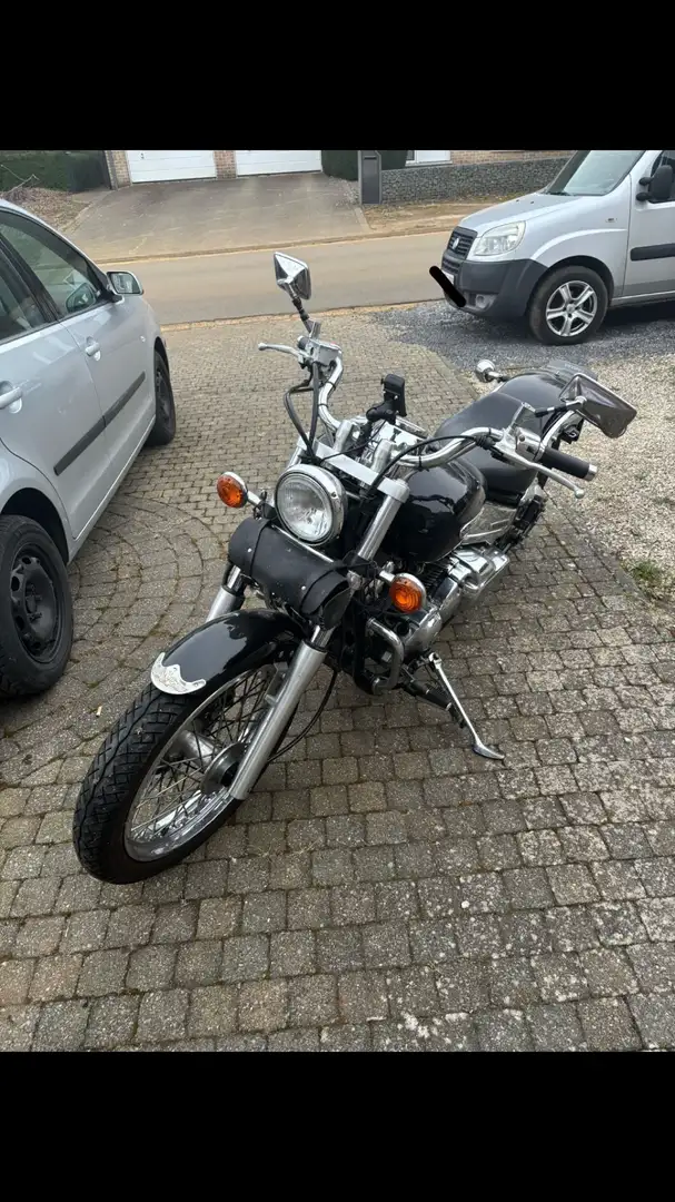 Yamaha XVS 650 dragstar / custum / chopper Negru - 1