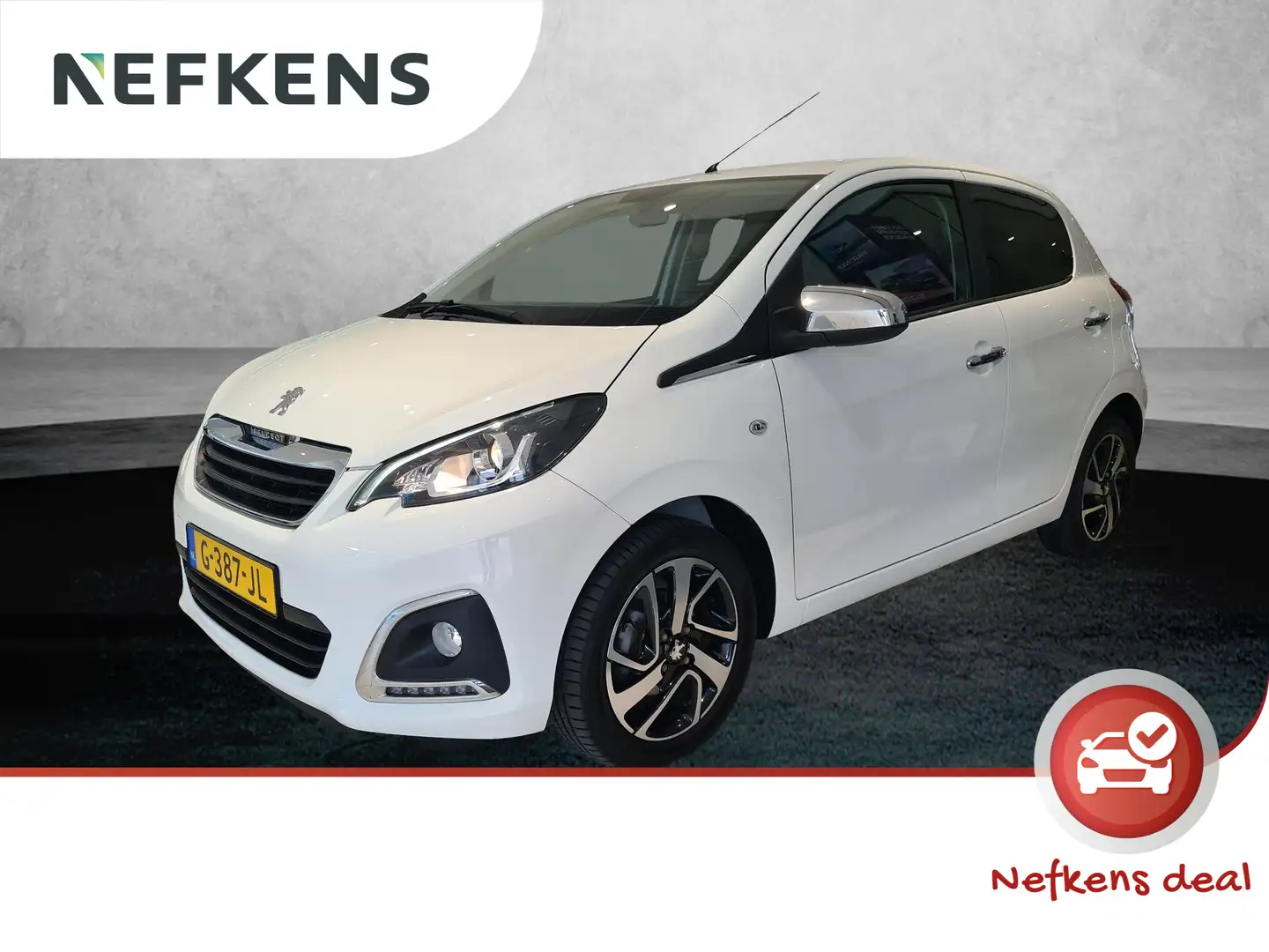 Peugeot 108 1.0 73 pk Allure | Apple CarPlay / Android Auto | Weiß - 1