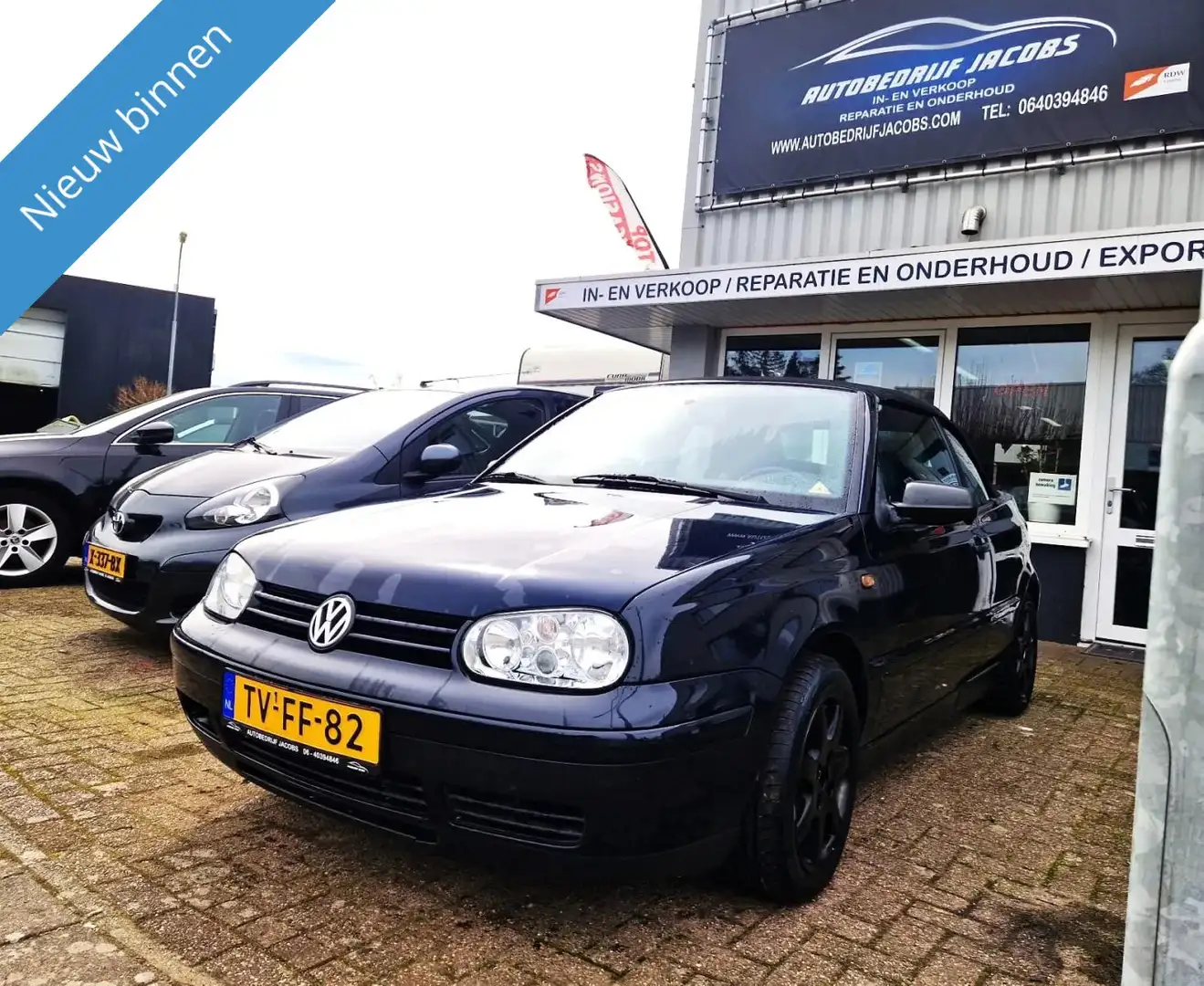 Volkswagen Golf Cabriolet 2.0 Highline Bleu - 1