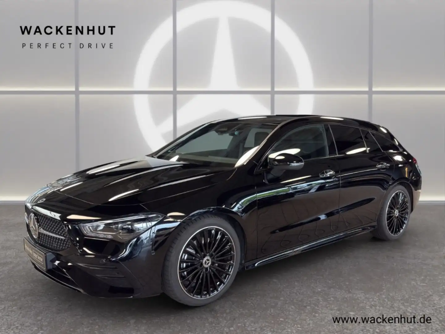 Mercedes-Benz CLA 220 d AMG NIGHT AHK DISTR BURM Noir - 1
