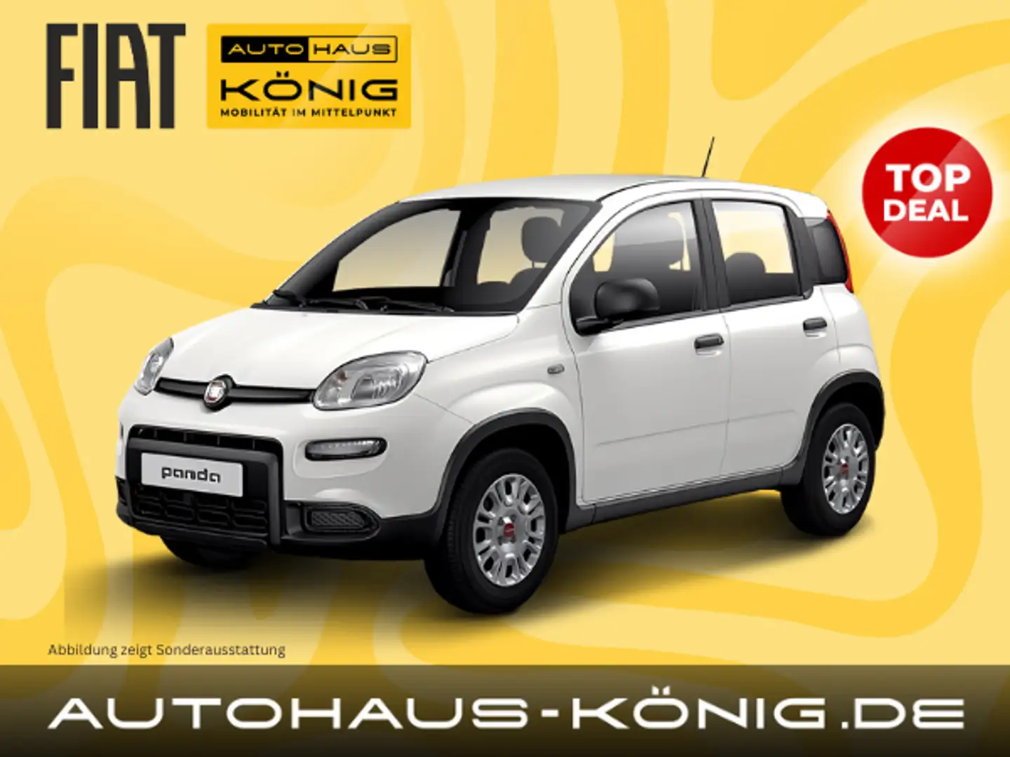 Fiat Panda Sunny Deal 🔆 | Citypaket | 2 Jahre Garantie❗️ Weiß - 1