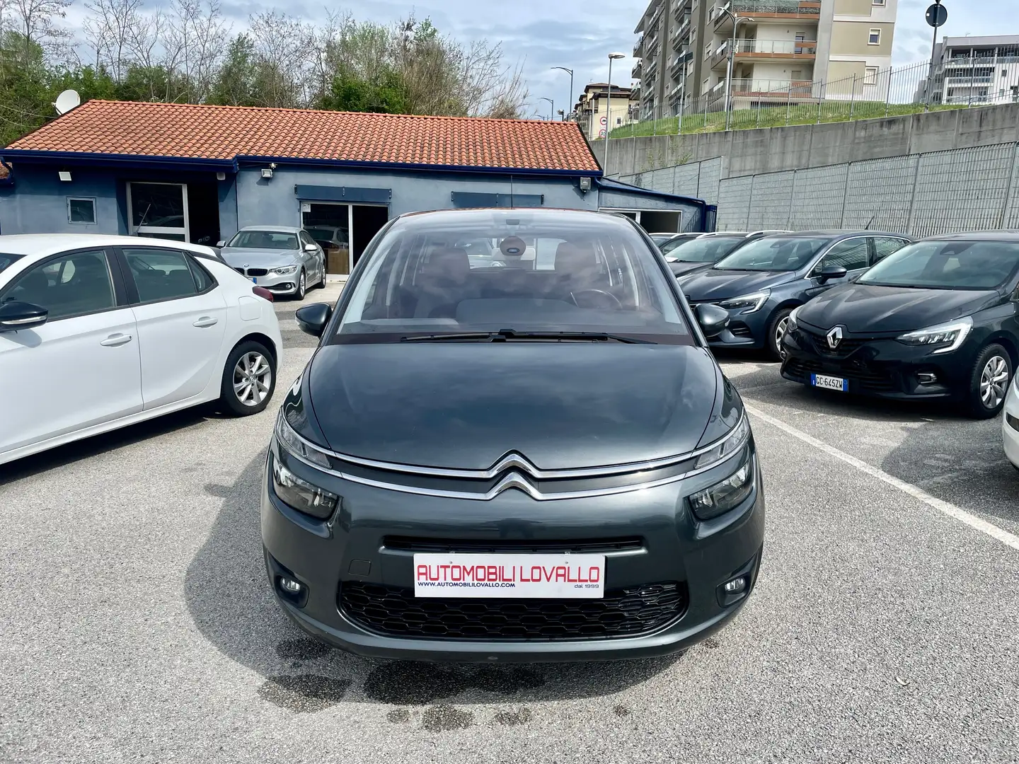 Citroen Grand C4 Picasso 1.6 HDI 120CV AUTOM. 7POSTI-NAVI-CAMBIO AL VOLANTE Grijs - 2